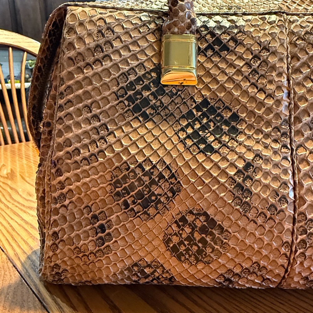 Judith Leiber Python Vintage - image 4